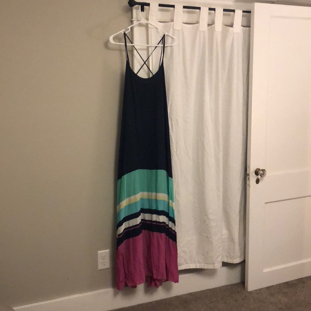 A long flowy dress from The Limited!